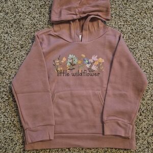Bella Canvas Kids Hoodie - Mauve Floral